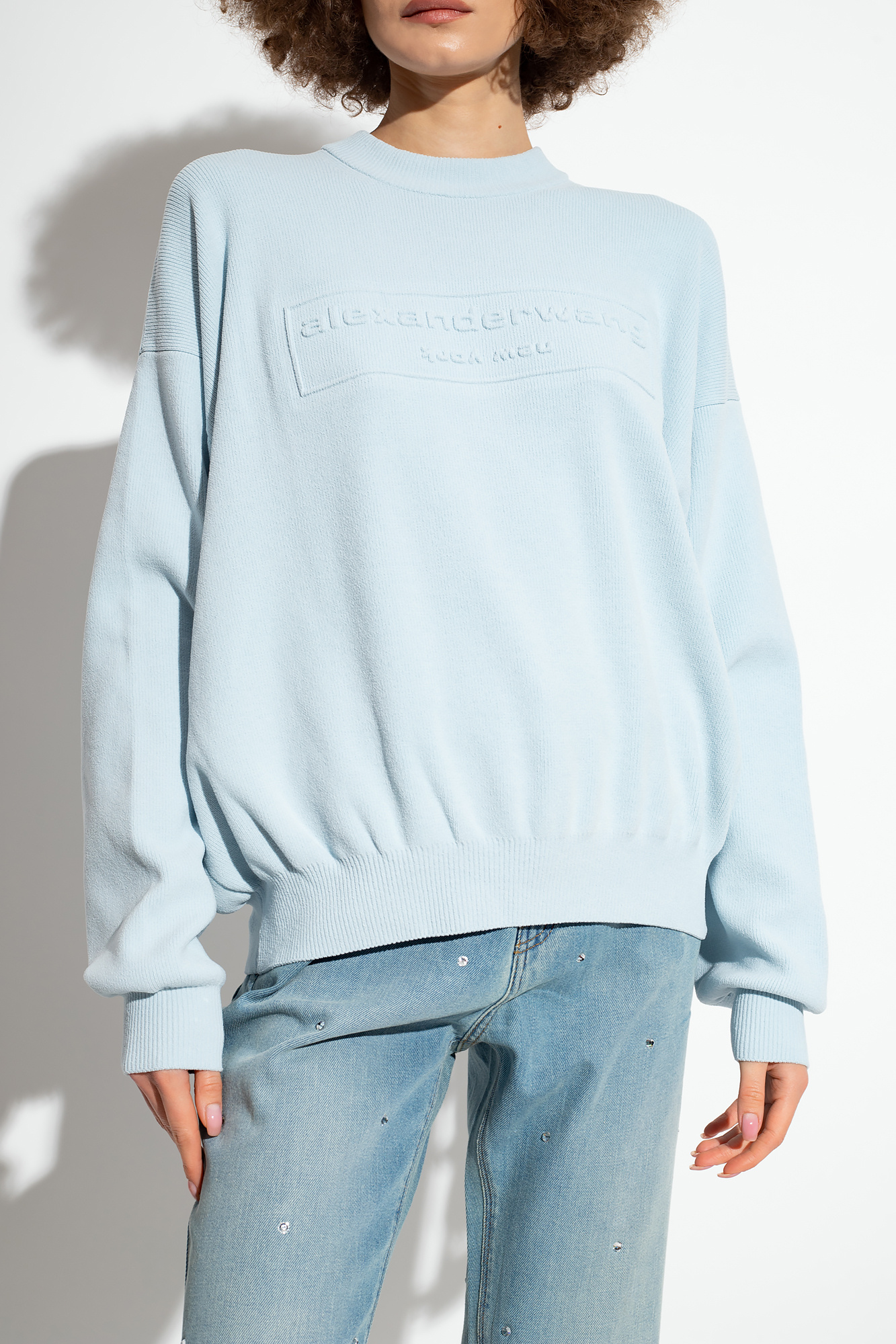 Alexander wang sweater discount shirt